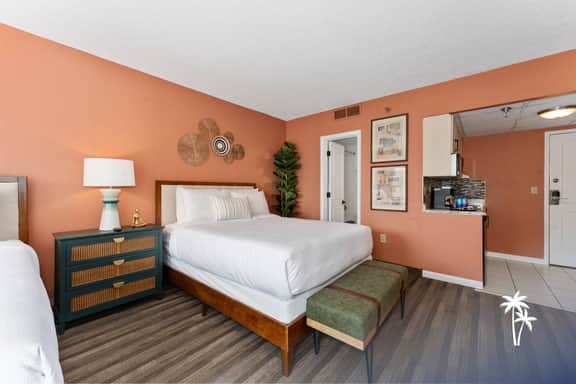 Boho Chic Double Queen Studio, 3108 Ground Floor (Comfort)