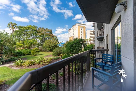 Garden View Balcony 2BR, 3203 (Comfort)